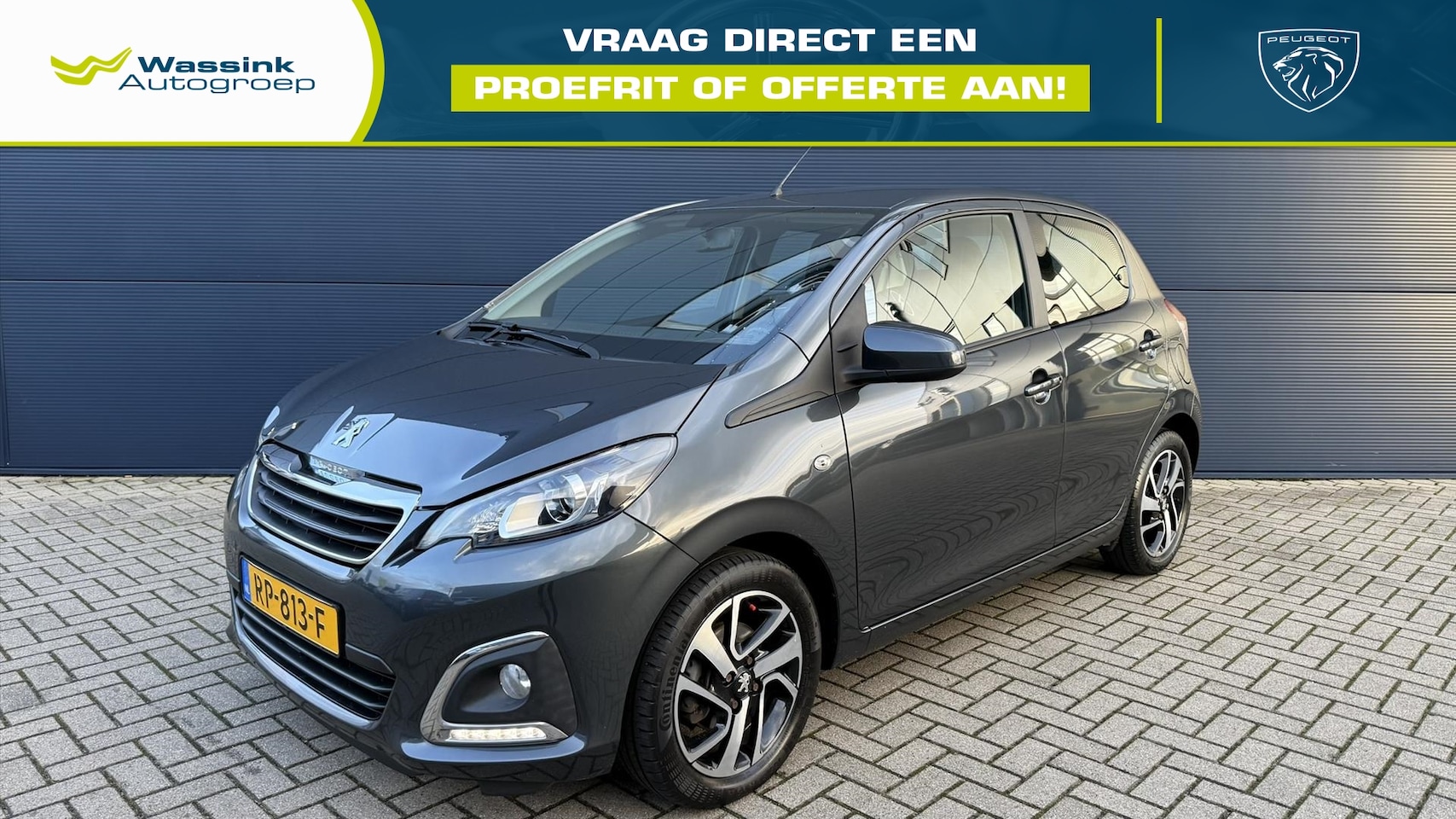 Peugeot 108 - 1.0 e-VTi 68pk 5D Allure | Parkeercamera | Climate control | Lichtmetalen velgen | Navigat - AutoWereld.nl