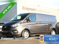 Ford Transit Custom - 300 2.0TDCI 130pk L2H1 Trend | LMV | L+R Zijdeur | Carplay/Android | Trekhaak | Lease 450,