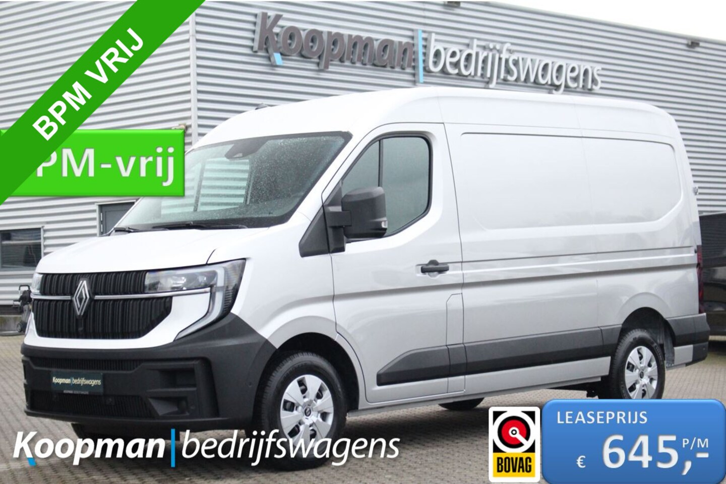 Renault Master - T35 2.0dCi 150pk L2H2 Extra | Android Navi | Camera | LED | Cruise | Lease 645,- p/m - AutoWereld.nl