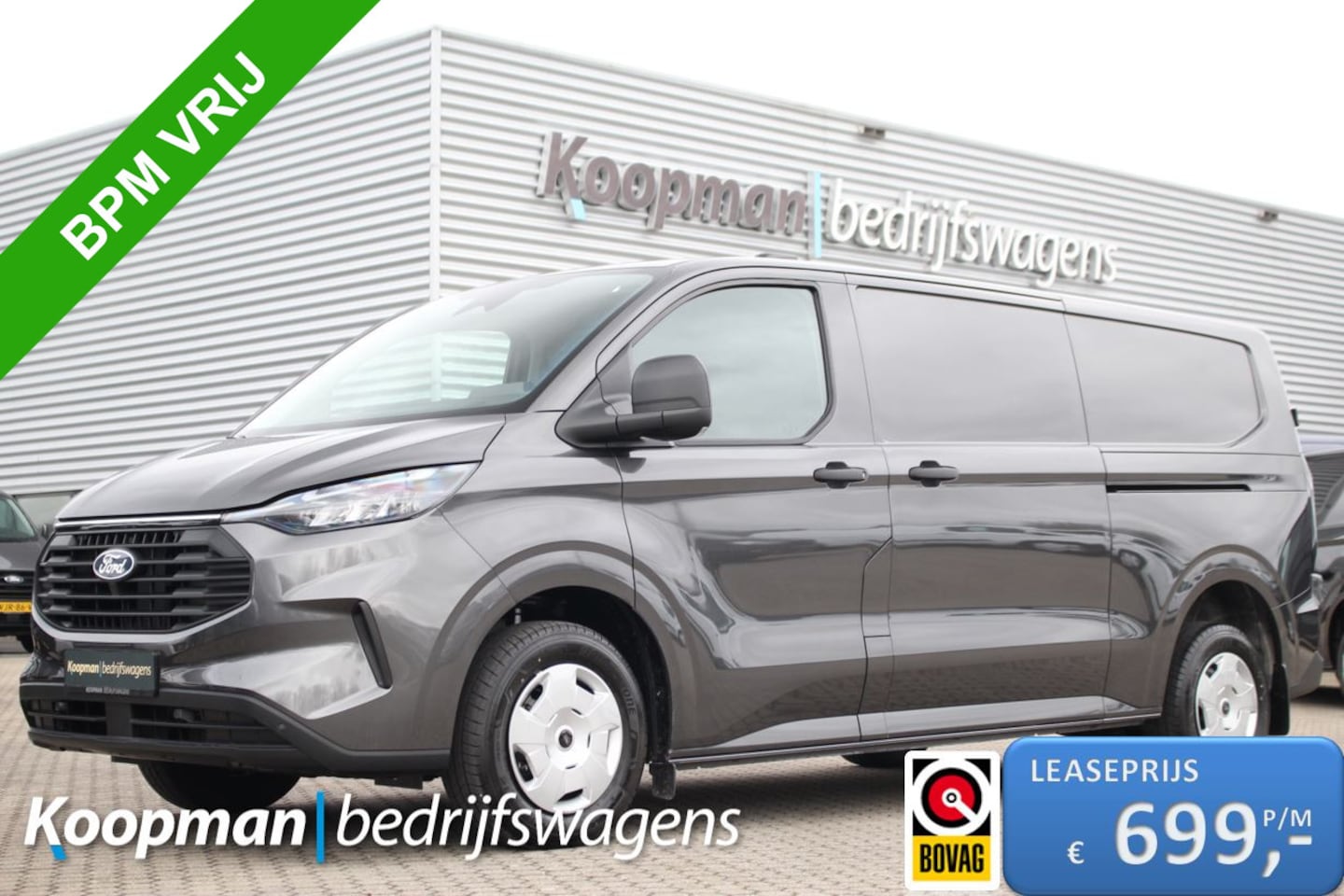 Ford Transit Custom - 300 2.0TDCI 136pk L2H1 Trend | Automaat | L+R Zijdeur | Adapt. cruise | LED | Sync 4 13" | - AutoWereld.nl