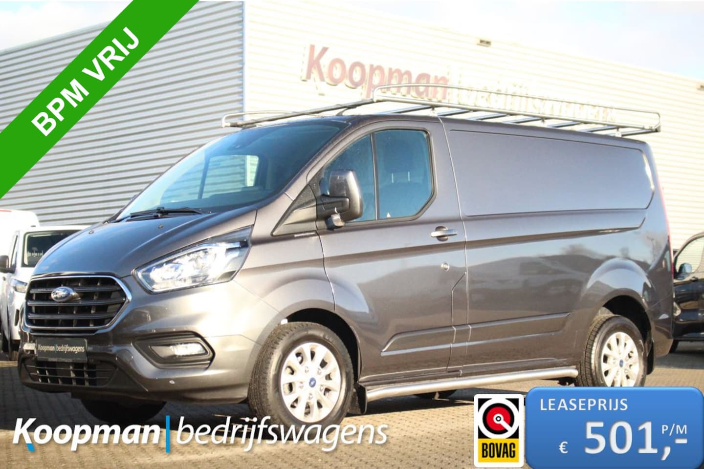 Ford Transit Custom - 280 2.0TDCI 170pk L1H1 Limited | Automaat | Camera | Imperiaal | Carplay/Android | Lease 5 - AutoWereld.nl