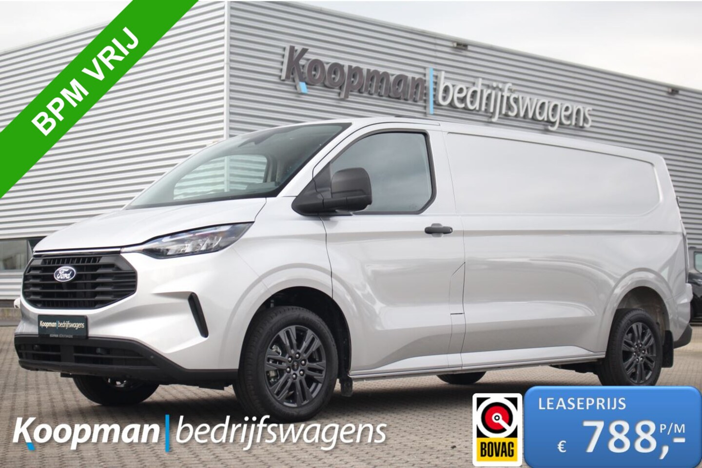 Ford Transit Custom - 320 2.0TDCI 170pk L2H1 Trend | 4x4 | AWD | Automaat | Adaptive Cruise | Sync 4 13" | Keyle - AutoWereld.nl