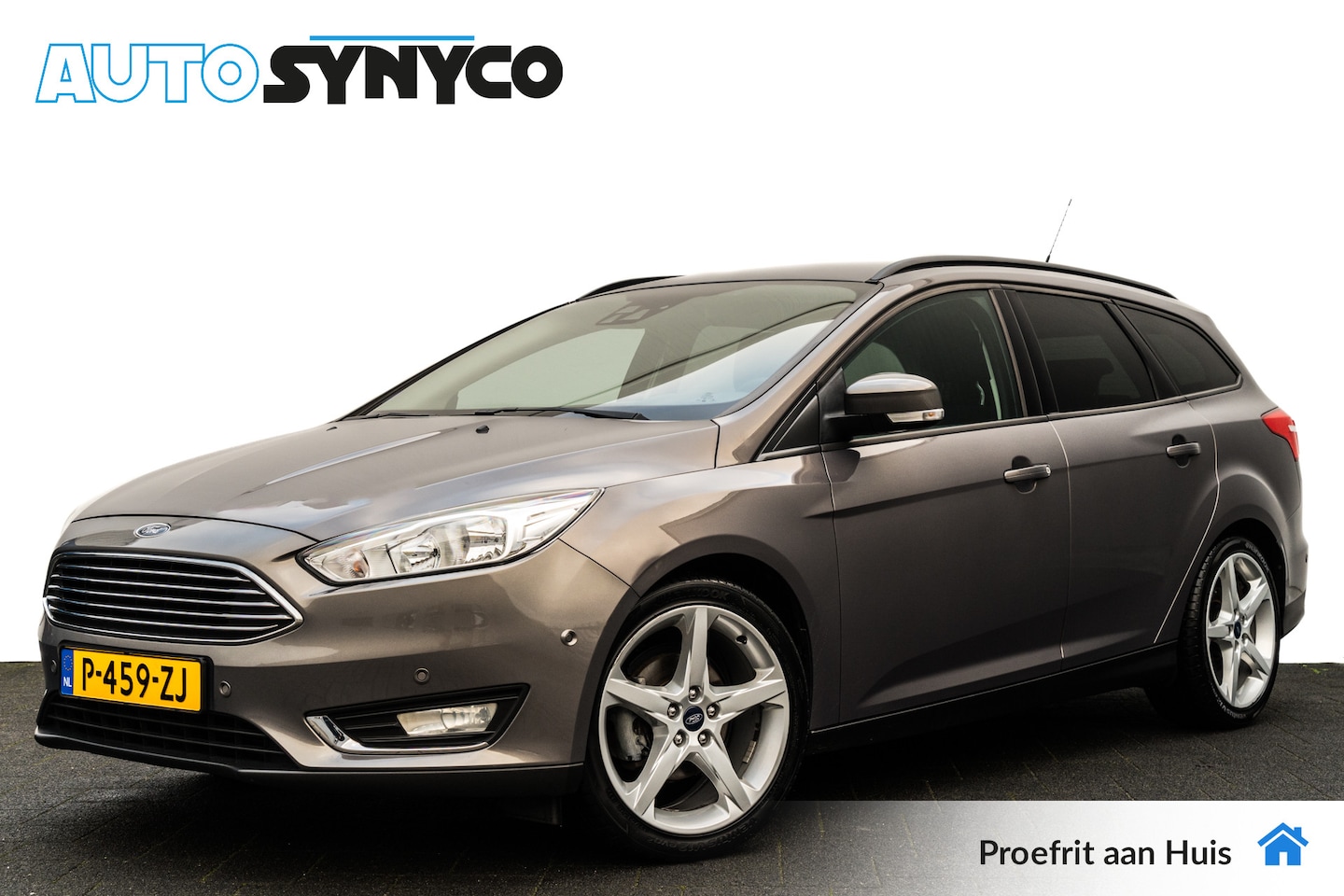 Ford Focus Wagon - 1.0 100 Pk Titanium I Trekhaak I 18 inch. LMV I LED I Stoel + Stuurverw. - AutoWereld.nl