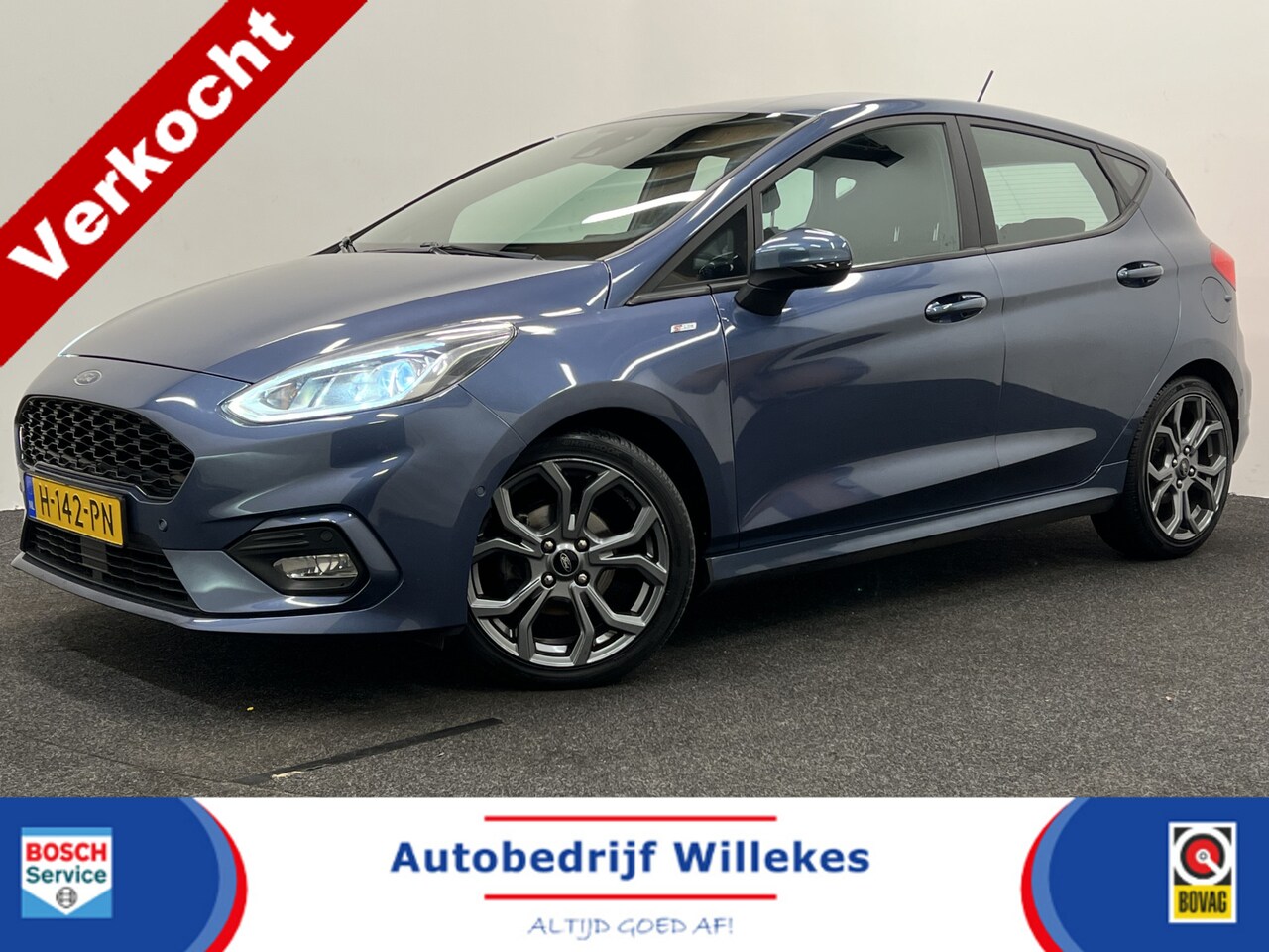 Ford Fiesta - 1.0 EcoBoost ST-Line | NAVIGATIE | STOEL-/STUUR VERWARMING | BLIS | PARKEERSENSOREN | CAME - AutoWereld.nl