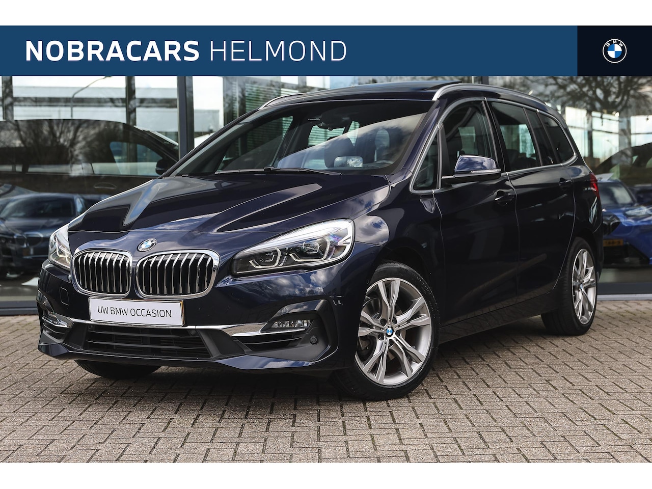 BMW 2-serie Gran Tourer - 218i 7p. High Executive Luxury Line Automaat / Panoramadak / Sportstoelen / Stoelverwarmin - AutoWereld.nl