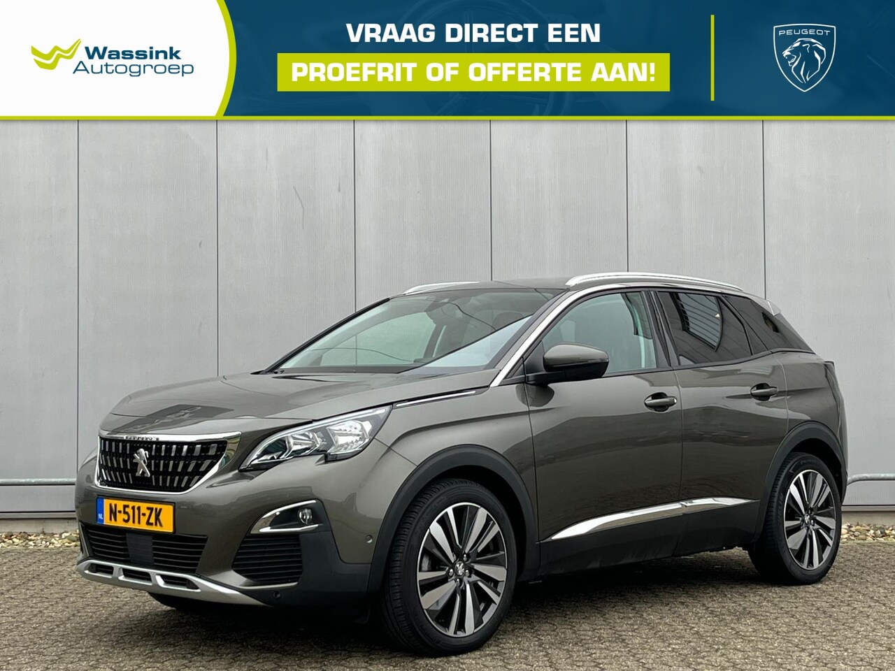 Peugeot 3008 - 1.2 130pk Allure Navigatie | Trekhaak | Parkeercamera - AutoWereld.nl