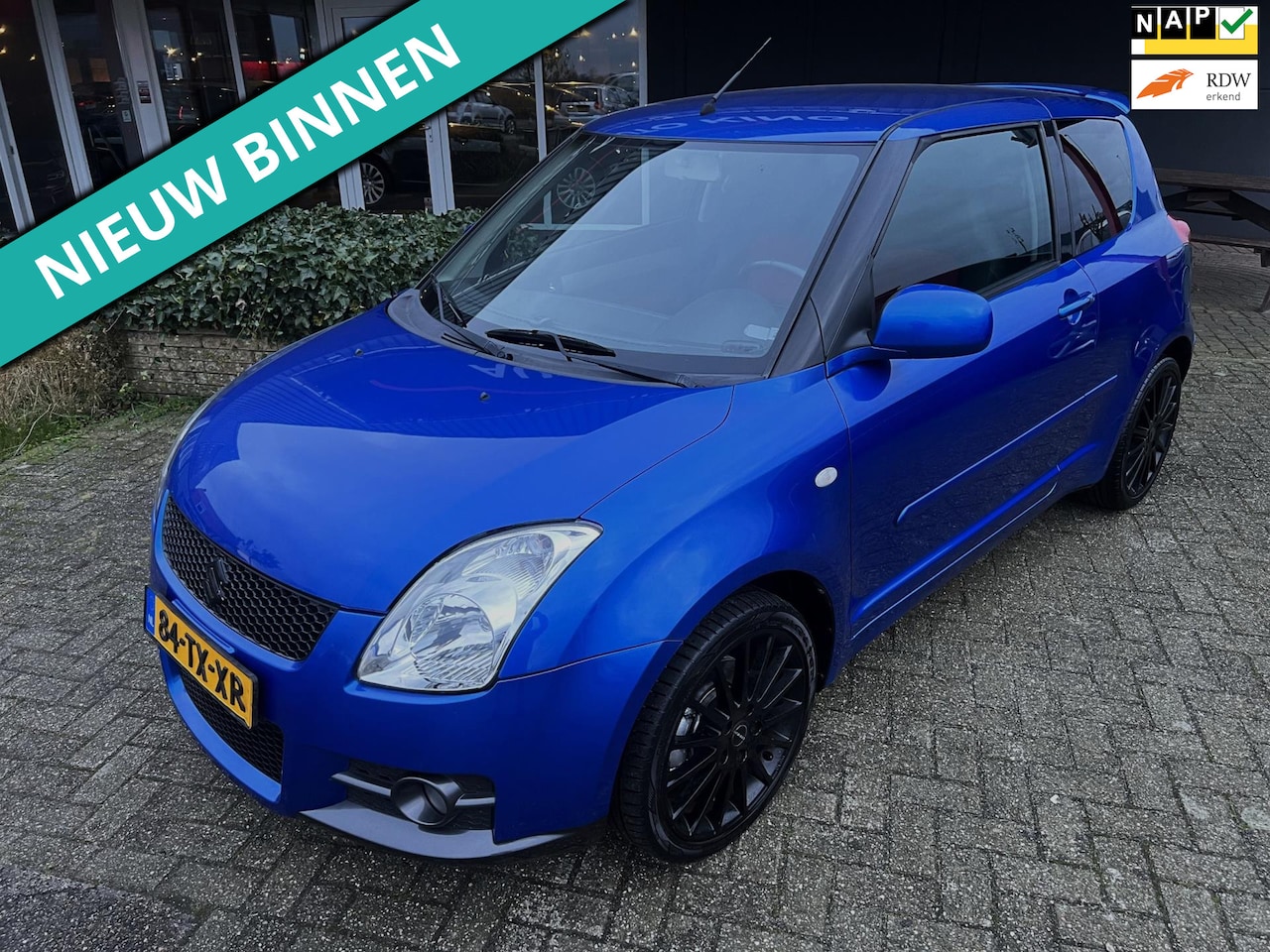 Suzuki Swift - 1.6 Sport NL AUTO/ECC/KEYLES/LMV APK+NAP - AutoWereld.nl