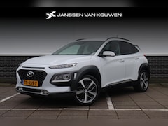 Hyundai Kona - 1.0T Premium Stuur/Stoelverwarming Stoelventilatie Leder Trekhaak Camera Navi