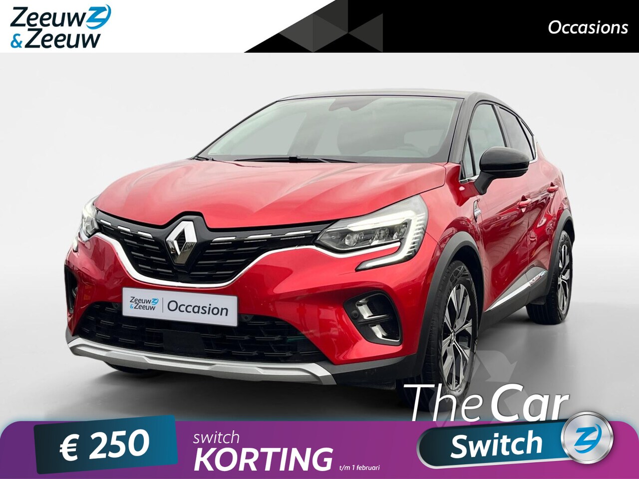 Renault Captur - 145PK E-Tech Hybrid Techno Automaat | Camera | Apple CarPlay/Android Auto | Navi | Cruise - AutoWereld.nl