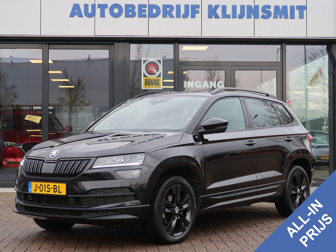 Skoda Karoq - 1.5 TSI Sportline Business | adapt cruise | stoelverw | - AutoWereld.nl