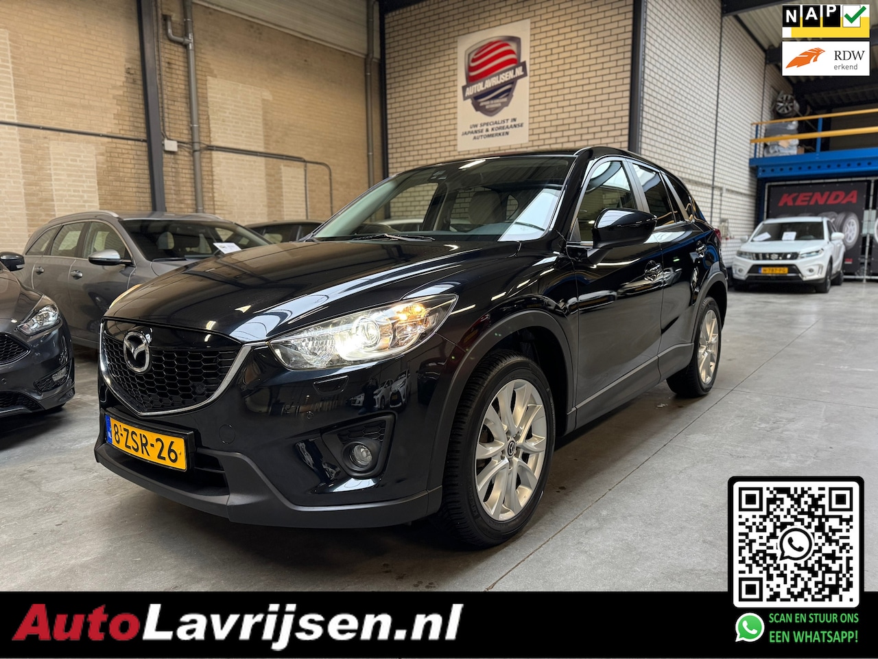 Mazda CX-5 - 2.0 GT-M 4WD NL AUTO VOL LEDER NAVI / CAMERA CRUISE AFN.TREKHAAK1800KG TREKGEWICHT!! - AutoWereld.nl