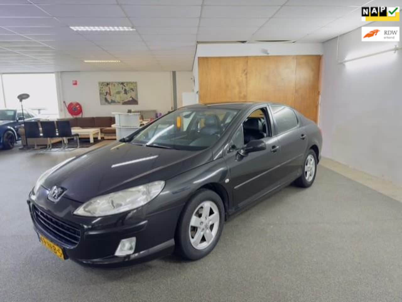 Peugeot 407 - 2.0-16V Premium Apk Nieuw,Clima,Cruise,PDC,Stoelverwarming,N.A.P,Lm velgen,Leder,Topstaat! - AutoWereld.nl