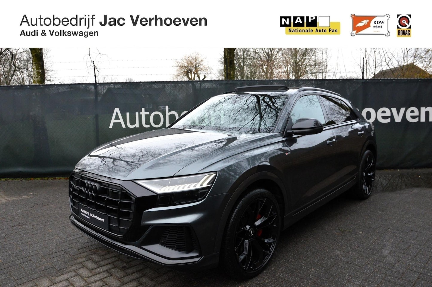 Audi Q8 - 60 TFSI E 462pk|Quattro|Panoramadak|RS seats|Head up|Massage|Competition| - AutoWereld.nl