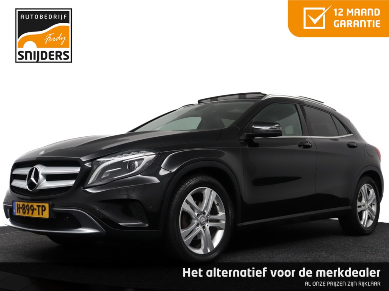 Mercedes-Benz GLA-Klasse - 200 Prestige Urban Panorama | Leer | Navi | Camera | Cruise | Xenon - RIJKLAAR - AutoWereld.nl