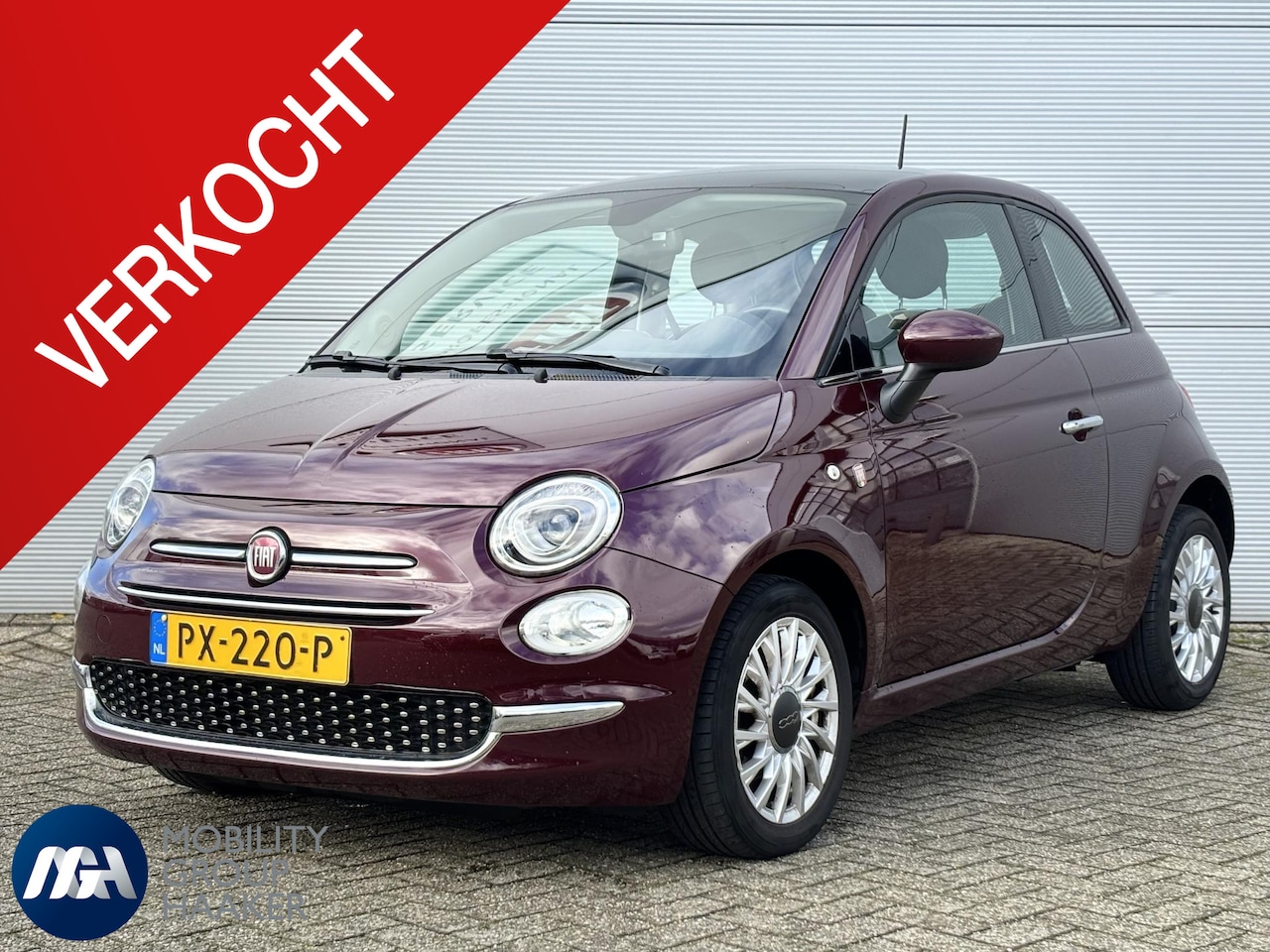 Fiat 500 - 1.2 Lounge I Panoramadak I Navigatie I Parkeersensoren I Climate Control - AutoWereld.nl