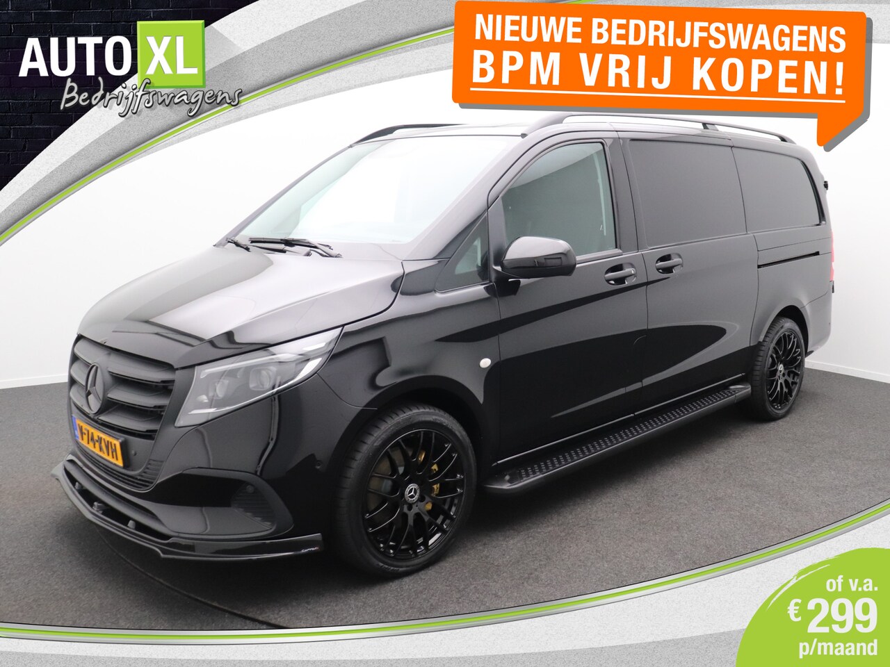 Mercedes-Benz Vito - 116 161 Pk Aut. L2 AMG Edition Leder Adapt. Cruise 2x Schuifdr. - AutoWereld.nl