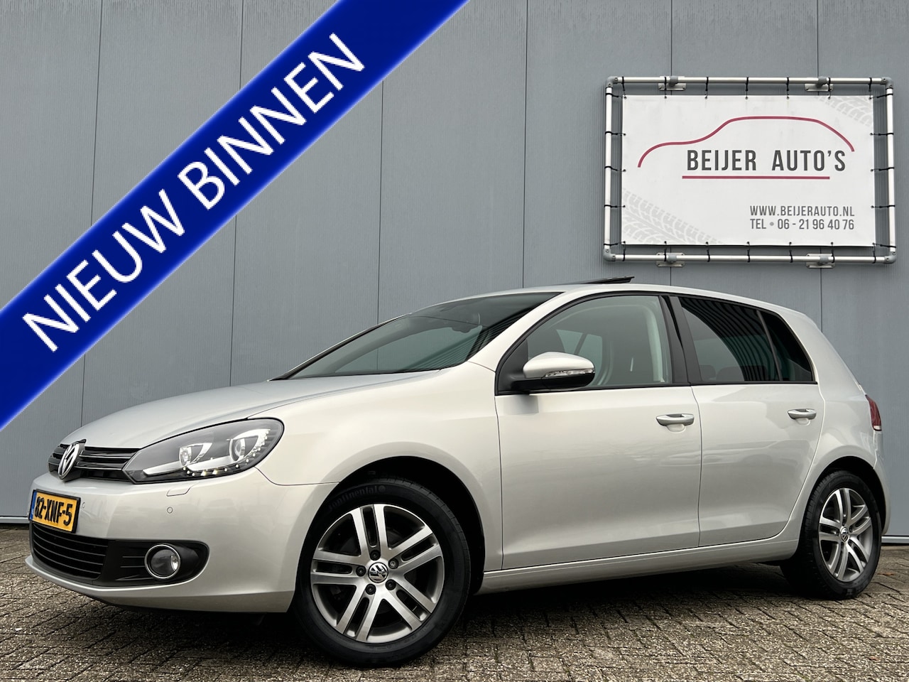 Volkswagen Golf - 1.2 TSI Comfortline BlueMotion Automaat/Schuifdak/Navi. - AutoWereld.nl