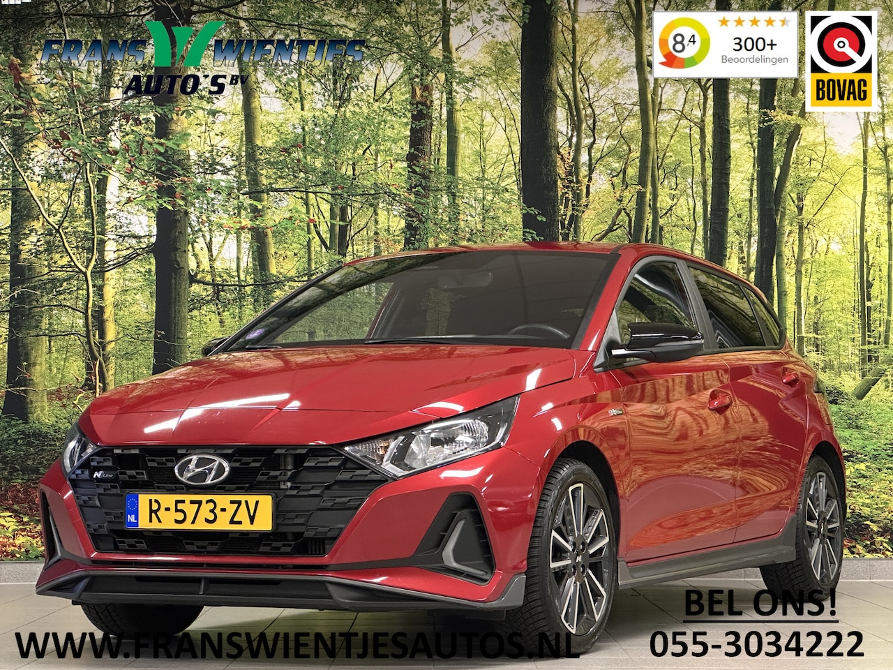 Hyundai i20 - 1.0 T-GDI N Line | Automaat! | 120 PK! | Cruise Control | Parkeersensoren | Dodehoekdetect - AutoWereld.nl