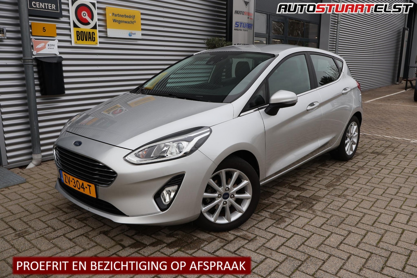 Ford Fiesta - 1.0 EcoBoost Titanium Full led|NAVI|Carplay|NAP|1e-Eigenaar|LMV|Lane-Assist - AutoWereld.nl