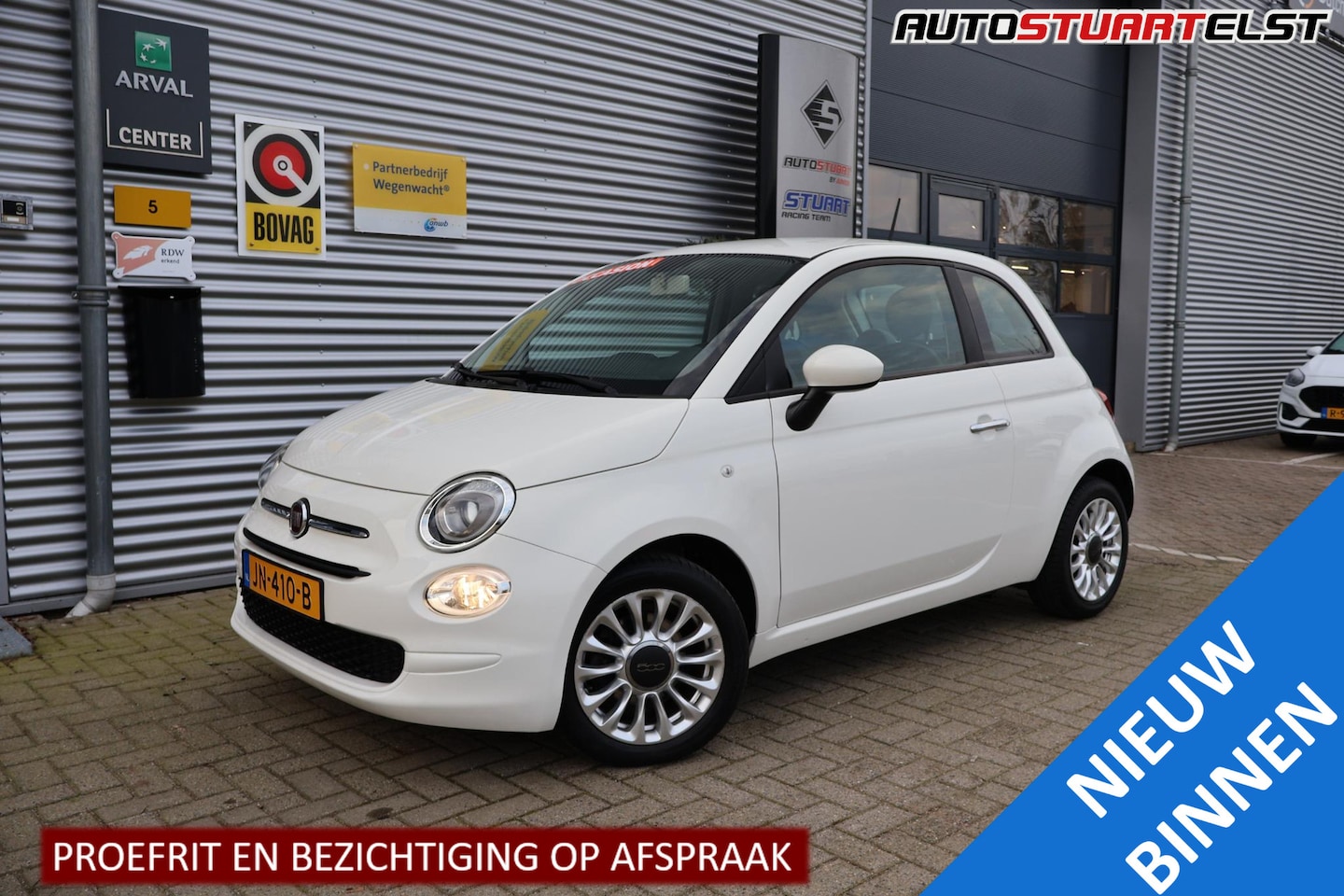 Fiat 500 - Turbo Popstar Airco | NL-Auto | Volledige Historie | 1e Eigenaar - AutoWereld.nl