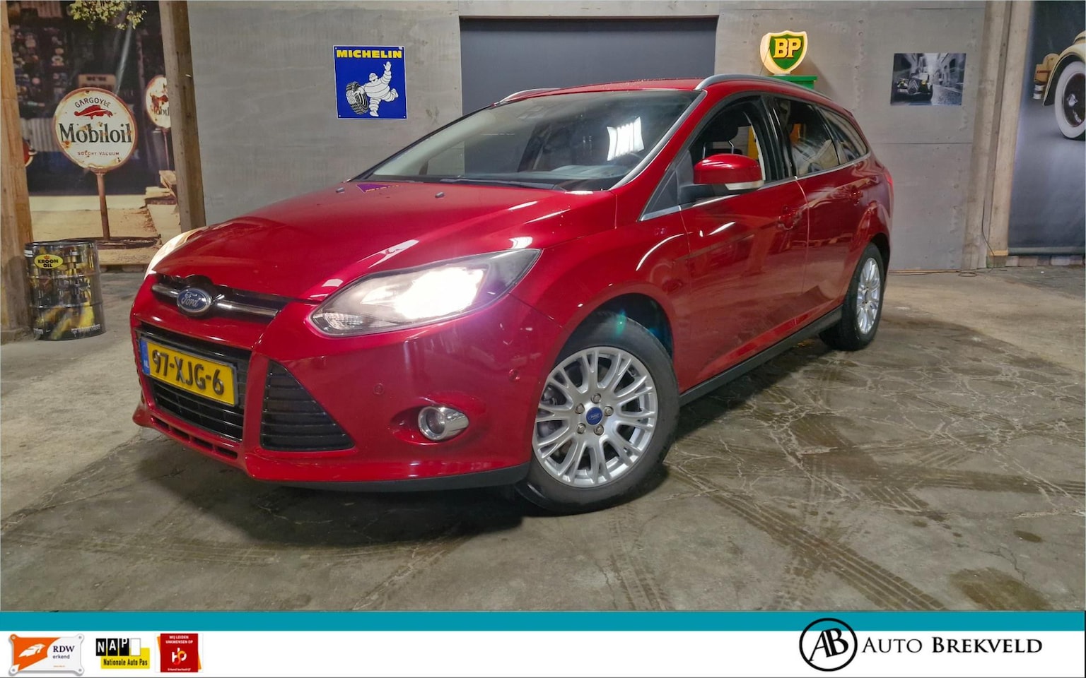 Ford Focus Wagon - 1.6 TI-VCT Titanium 125PK | Rijklaar | PDC | Cruise | Clima | LMV | Elektrisch pakket | NA - AutoWereld.nl