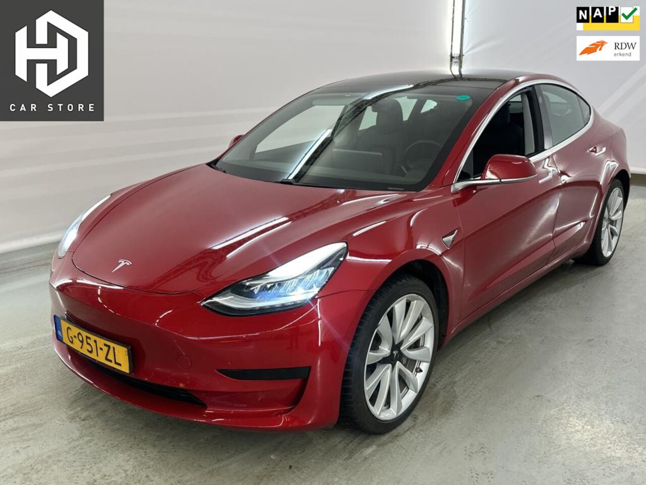 Tesla Model 3 - Standard RWD Plus 60 kWh 89% SOH Autopilot 19 Inch - AutoWereld.nl