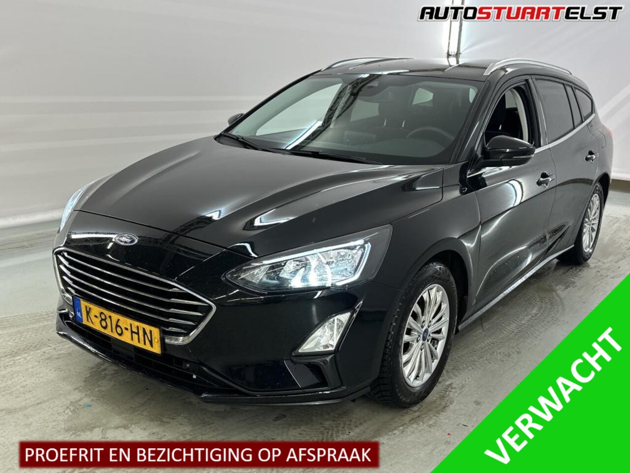 Ford Focus Wagon - Hybrid Titanium Business 125Pk | Stuur / Stoel Verwarming | Camera | Navi | Dealer Onderho - AutoWereld.nl