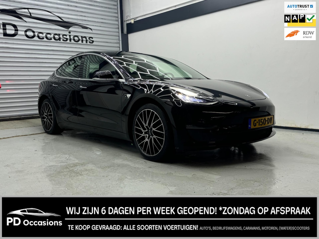 Tesla Model 3 - Long Range RWD Long Range AWD 75 kWh AUTOPILOT - 19INCH - FSD - AutoWereld.nl