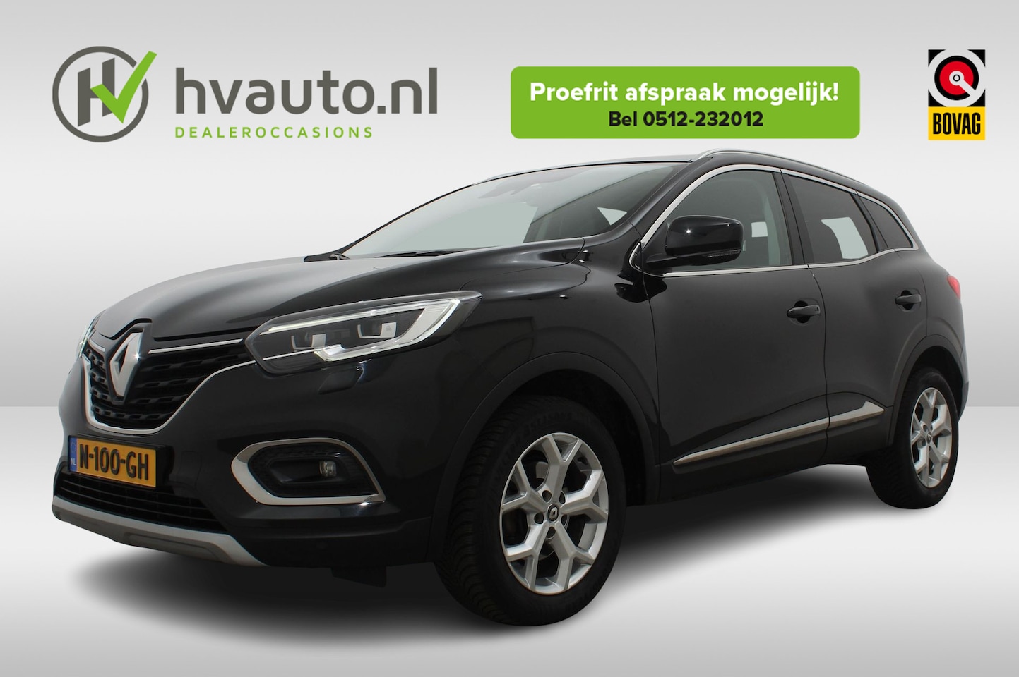 Renault Kadjar - 1.3 TCE 140PK LIMITED EDC | Navi R-Link | Half leer | Camera | Trekhaak - AutoWereld.nl