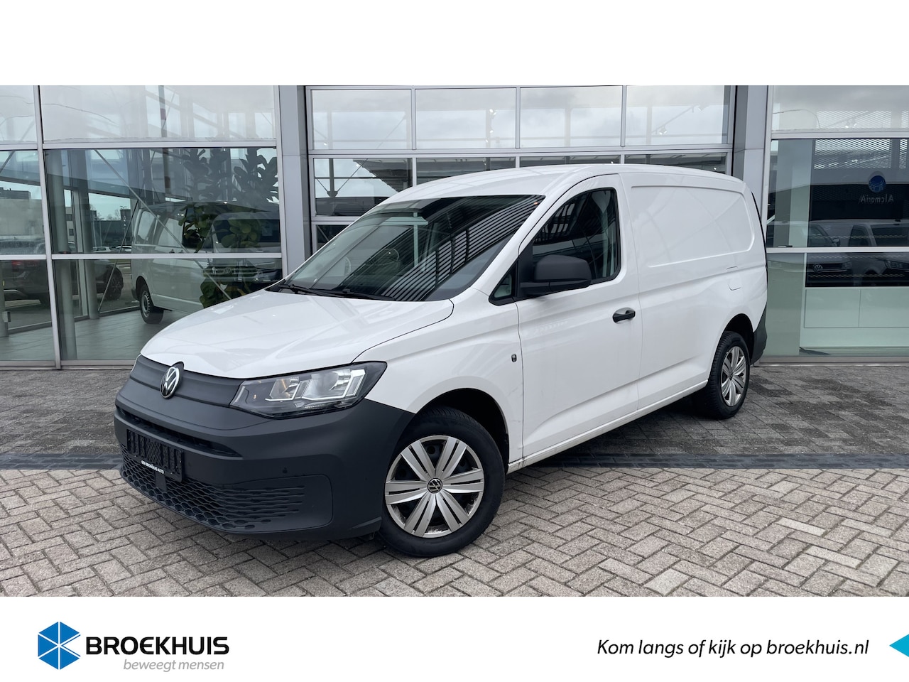 Volkswagen Caddy Maxi - | 122PK | NAVI | Cruise | PDC v+a | Climatronic | DAB | draadloos APP connect | - AutoWereld.nl