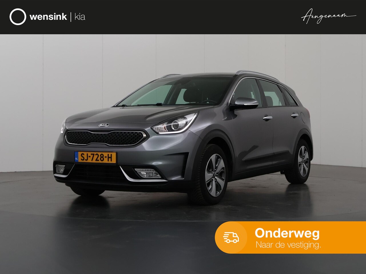 Kia Niro - 1.6 GDi Hybrid DynamicLine | Trekhaak | Navigatie | Parkeercamera | Apple Carplay/Android - AutoWereld.nl