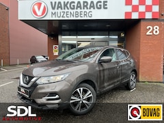 Nissan Qashqai - 1.3 DIG-T Tekna 160PK // 360 CAMERA+SENSOREN // KEYLESS // LED // NAVI // STOELVERWARMING