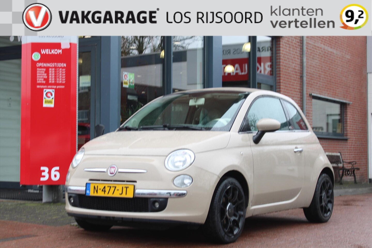 Fiat 500 C - 1.2 *Lounge* | Cabrio | A/C | Parkeersensoren | Leuk!! | - AutoWereld.nl