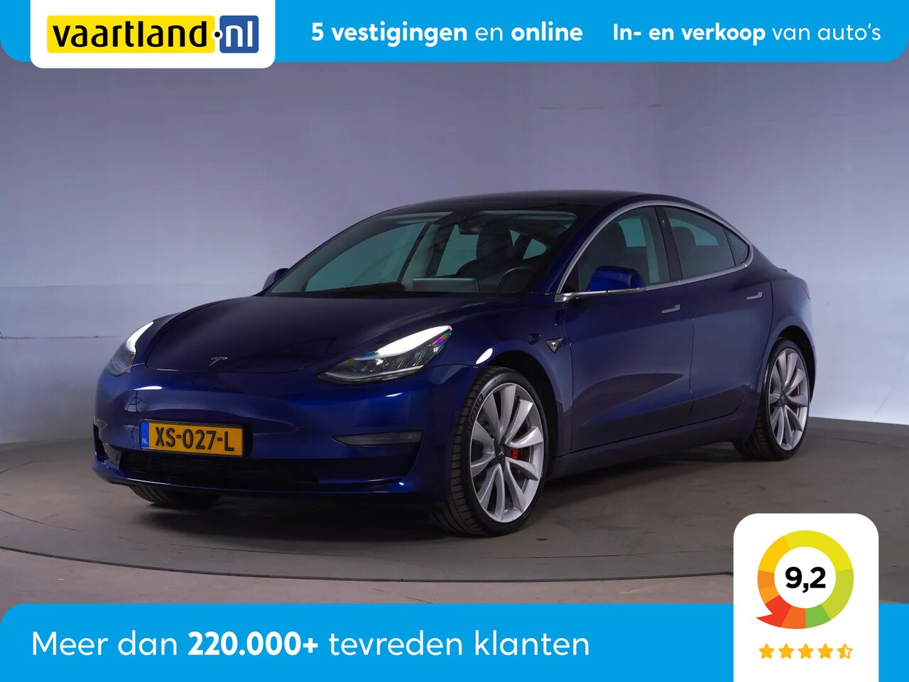 Tesla Model 3 - Performance AWD 75 kWh - AutoWereld.nl