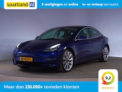 Tesla Model 3 - Performance AWD 75 kWh