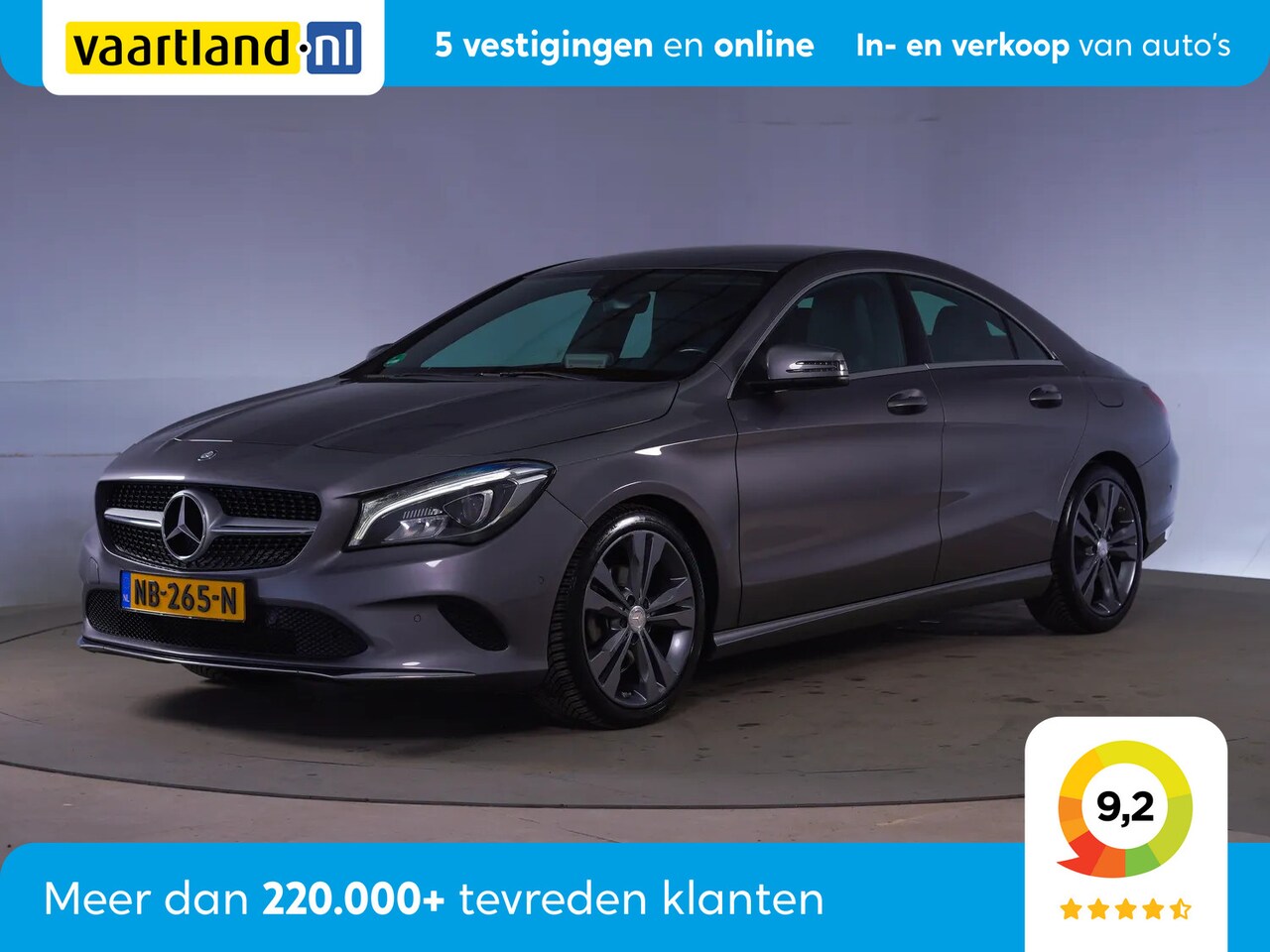 Mercedes-Benz CLA-Klasse - 180 Lease Edit. Plus[Cruise Control, hill hold, LED koplampen] - AutoWereld.nl