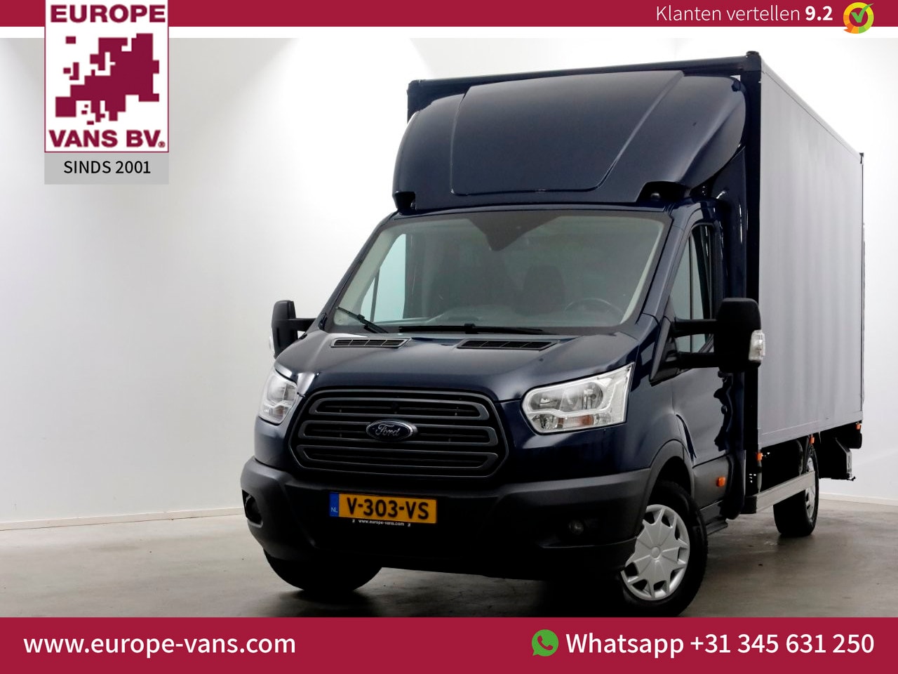 Ford Transit - 350 2.0 TDCI 170pk Automaat Bakwagen met laadklep 1000kg 01-2019 - AutoWereld.nl