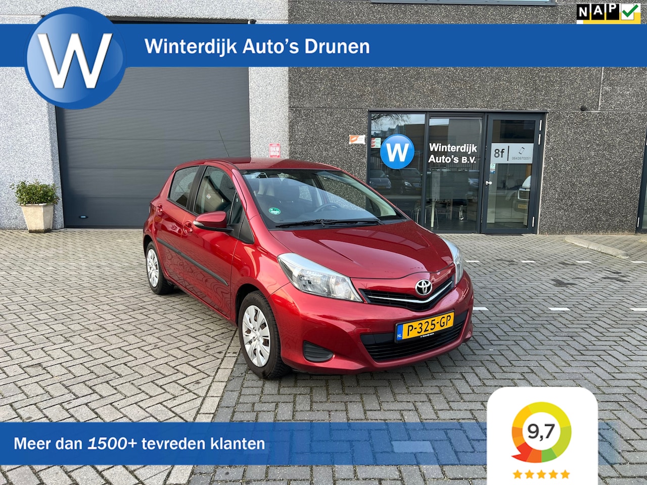 Toyota Yaris - 1.0 VVT-i Comfort Airco! AchteruitrijCamera! - AutoWereld.nl