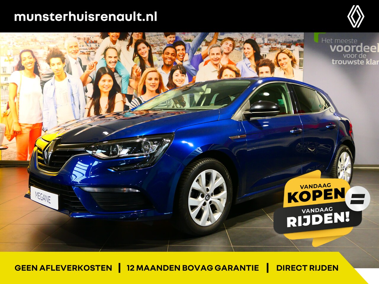 Renault Mégane - TCe 140 Limited - Automaat! - All Season Banden, Cruise, Stoelverwarming - AutoWereld.nl