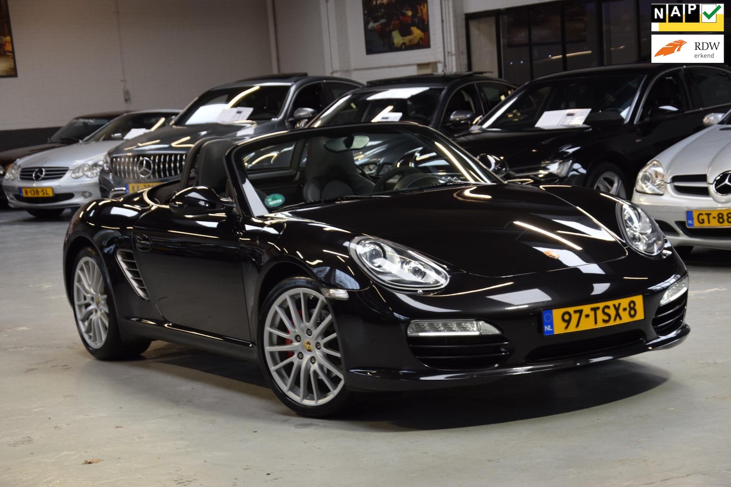 Porsche Boxster - 2.9 Facelift|Handgeschakeld|NavI|Sport-uitlaat|Leder - AutoWereld.nl