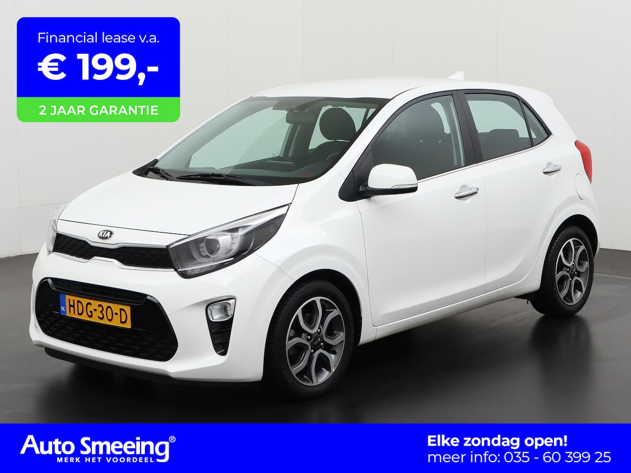 Kia Picanto - 1.2 Automaat | Navigatie | Stoelverwarming | Zondag Open! - AutoWereld.nl