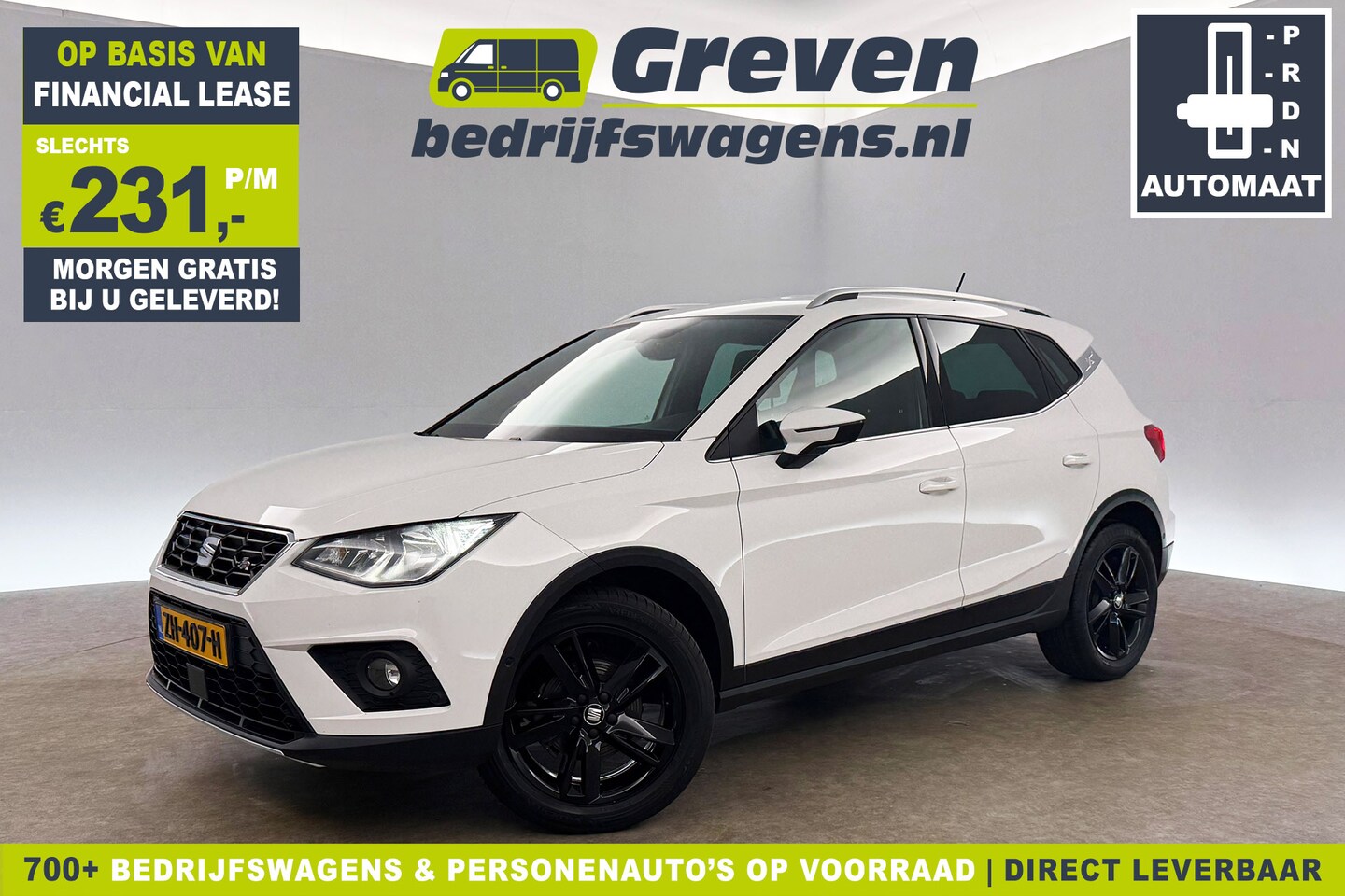 Seat Arona - 1.0 TSI FR | Beats-Audio | Automaat LED Camera Clima Carplay Cruise Navi Virtual 17"LMV PD - AutoWereld.nl