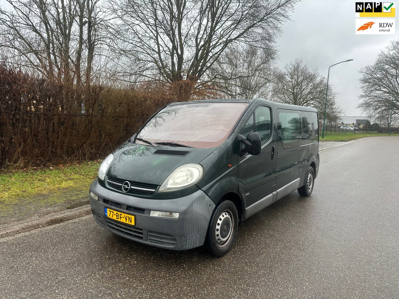 Opel Vivaro - 1.9 DI L2H1 6 PERSOONS/AIRCO/TREKHAAK - AutoWereld.nl