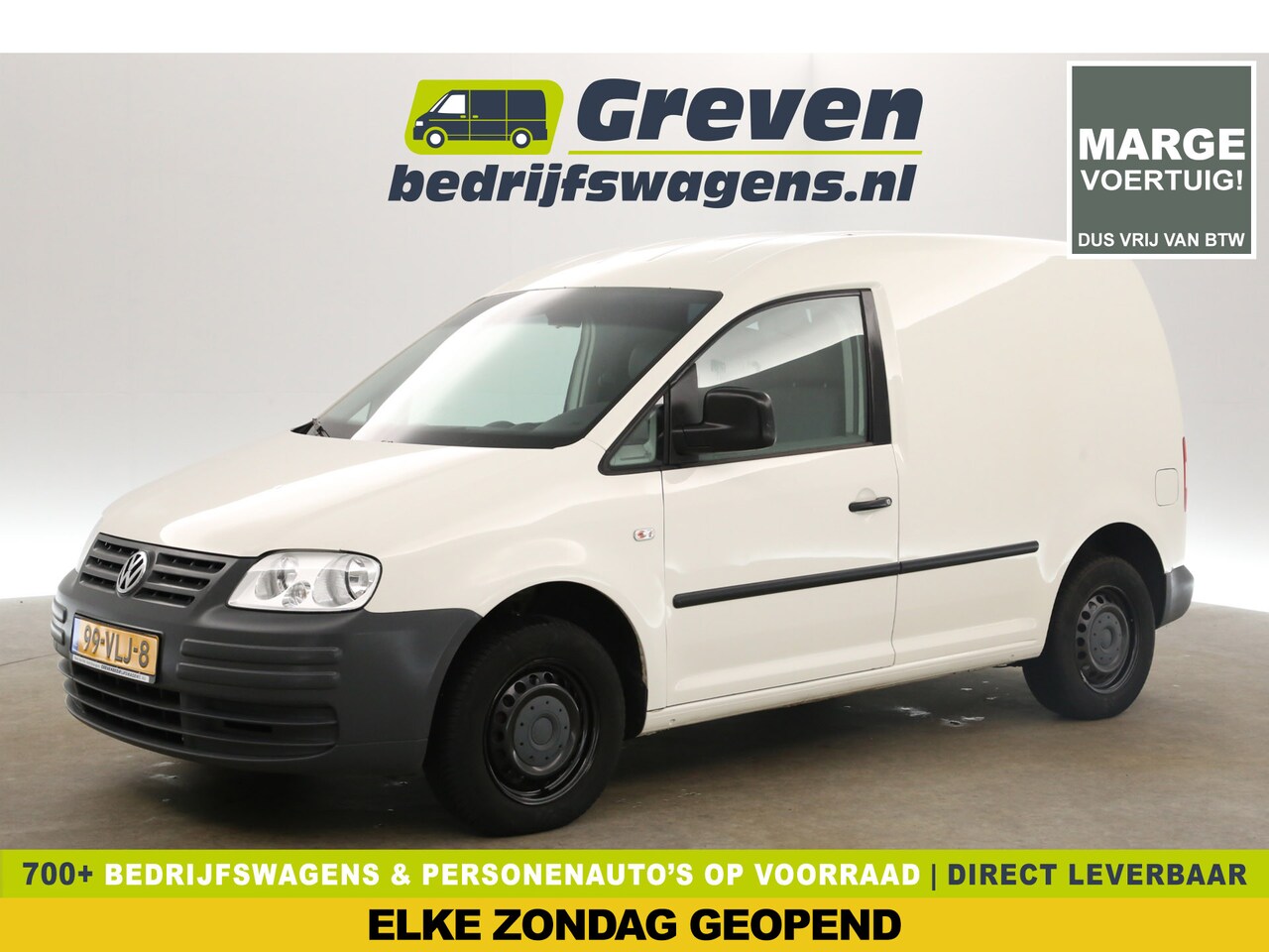 Volkswagen Caddy - 1.9 TDI L1H1 | APK tot 02-2026 | MARGE! | DSG Automaat Airco Cruise Trekhaak Bluetooth Ele - AutoWereld.nl