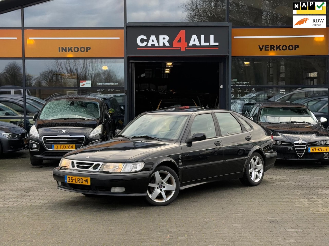 Saab 9-3 - 2.0 Turbo SE Anniversary DAK/STLVRM/VEEL FACTUREN!!NAP - AutoWereld.nl