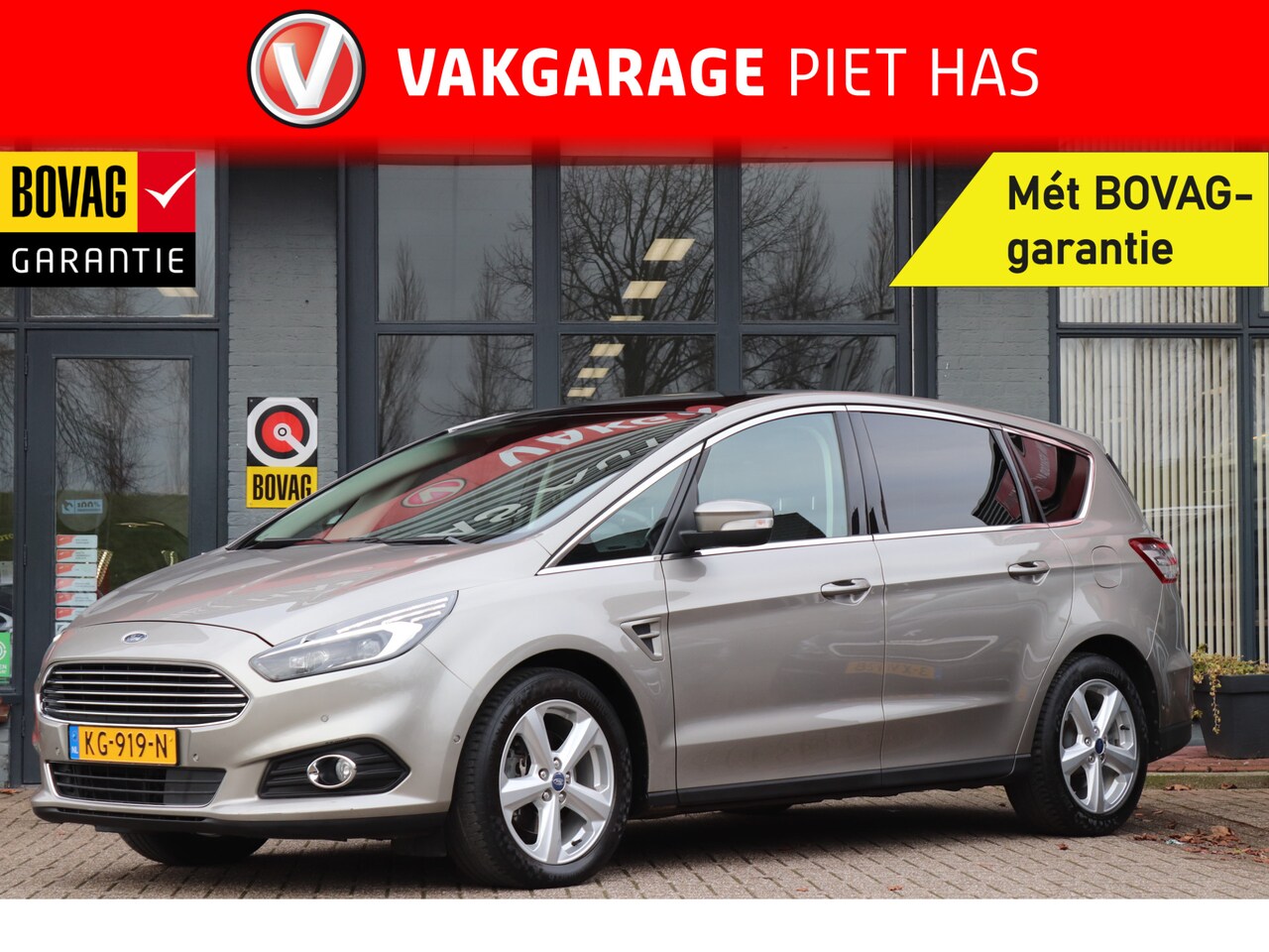 Ford S-Max - 1.5 Titanium| 160-PK| | Clima-Airco | Apple Carplay | Parkeersensoren | Incl. BOVAG Garant - AutoWereld.nl