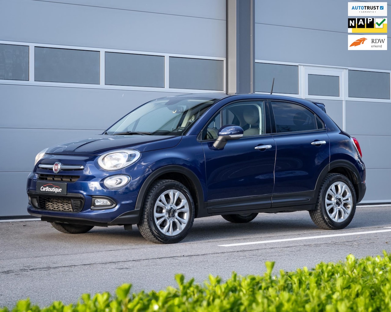 Fiat 500 X - 1.4 Turbo MultiAir Lounge I Airco I Cruise Control i Automaat I Stoelverwarming I - AutoWereld.nl