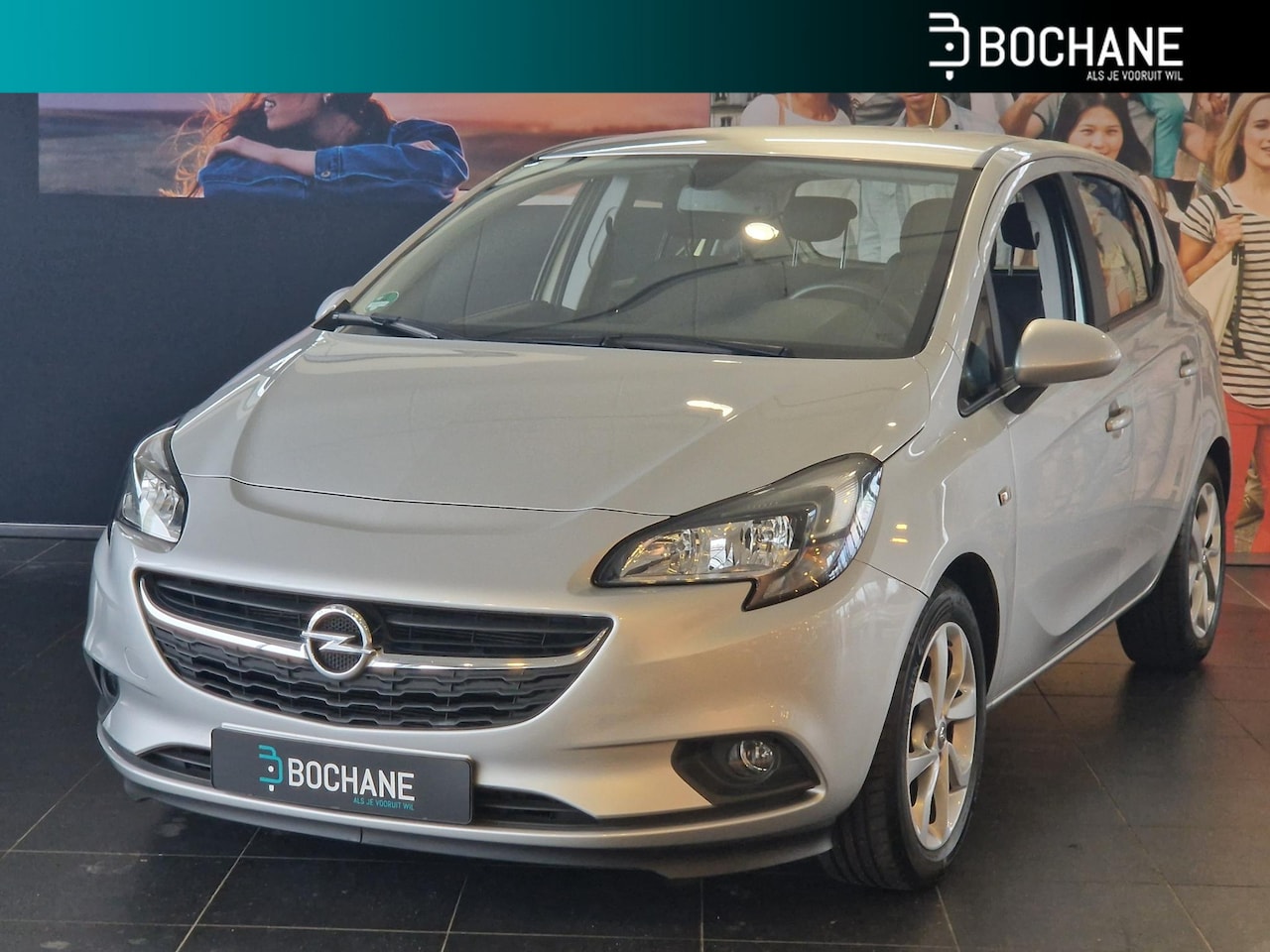 Opel Corsa - 1.0 Turbo Online Edition NAVIGATIE | LICHTMETALEN VELGEN | PARKEERSENSOREN ACHTER | AIRCON - AutoWereld.nl