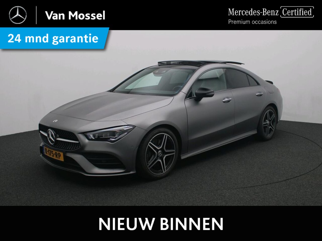 Mercedes-Benz CLA-Klasse - 200 Business Solution AMG / Premium Plus/ Panoramadak/ Night/ Multibeam/ Sfeerverlichting/ - AutoWereld.nl