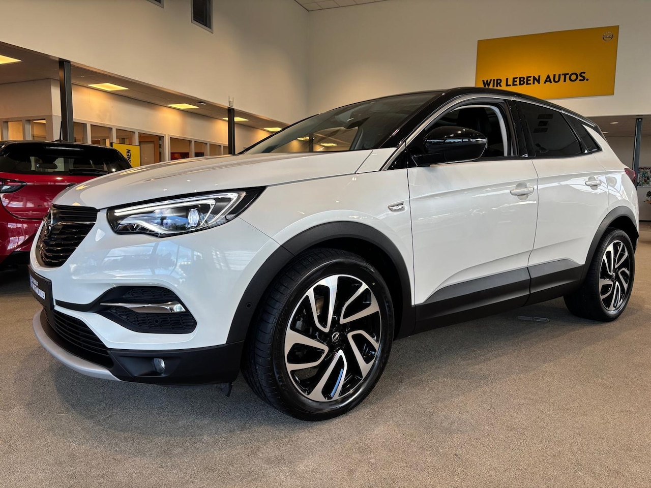 Opel Grandland X - 1.2 Turbo Ultimate 19 inch lichtmetalen velgen| Camera| AFL verlichting| Trekhaak| Elec ac - AutoWereld.nl